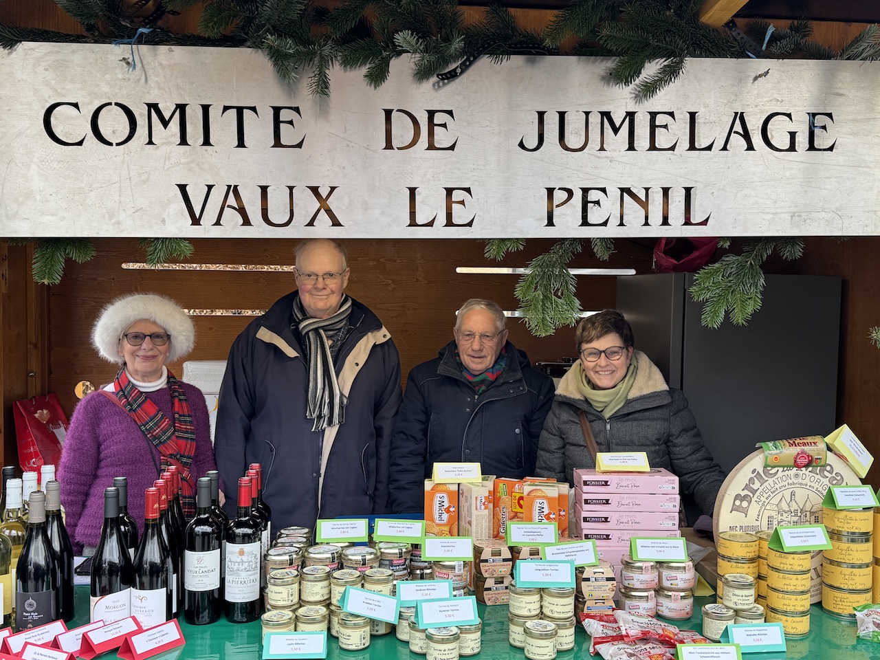 15. Dezember 2024 | ­­­Unsere französischen Freunde auf dem Weihnachtsmarkt in Schwieberdingen | Bericht